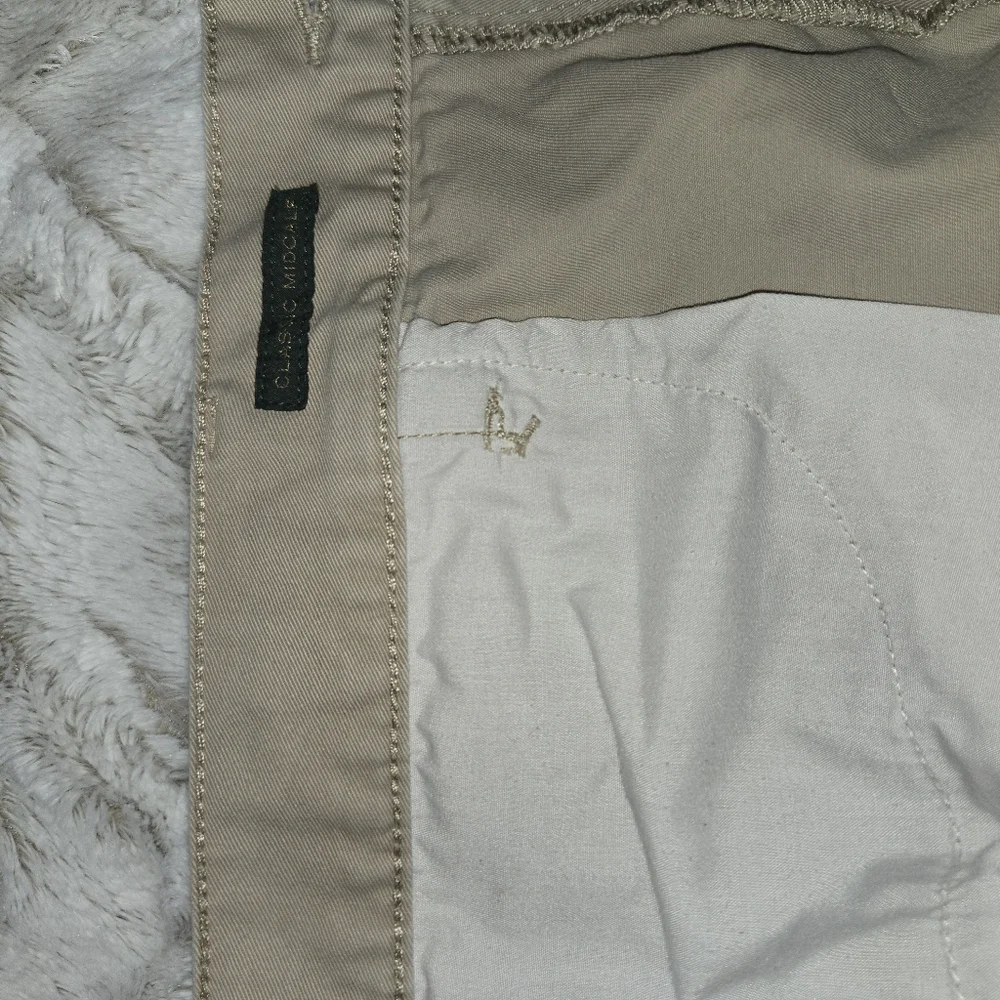Lauren Ralph Lauren Tan Khaki Cropped Pants | Size 14 | Mid-Calf - Picture 10 of 10
